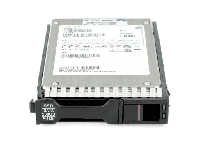 MK000960GWXFH Твердотельный накопитель HP G10+ G11 G12, 960 ГБ, 2,5 SATA IN, 6 ГБ, BC