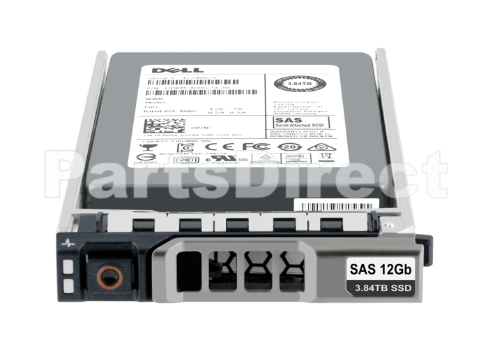 Твердотельный накопитель Dell 400-BCOZ, 3,84 ТБ, 12 ГБ, 2,5 SAS MU, с G176J