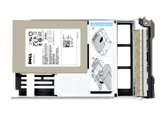 060YV1 Твердотельный накопитель Dell 3,84 ТБ 6G 3,5 RI SATA с F238F