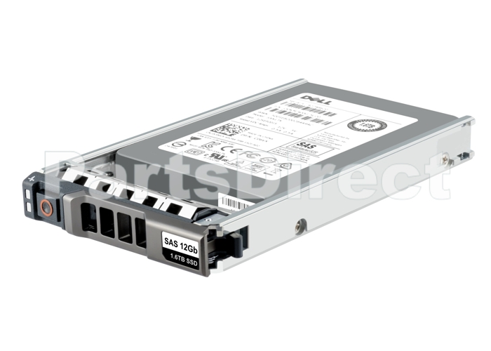 Твердотельный накопитель Dell 400-AQQS, 1,6 ТБ, 12 ГБ, 2,5 SAS MU, с G176J
