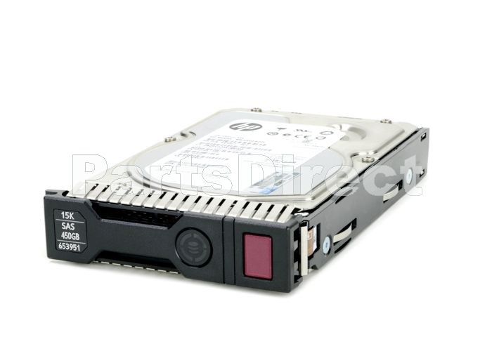 653951-001 Жесткий диск HP 450 ГБ 6G (6 Гбит/с) SAS SmartDrive 3,5" LFF 15K Enterprise ENT с возможностью горячей замены