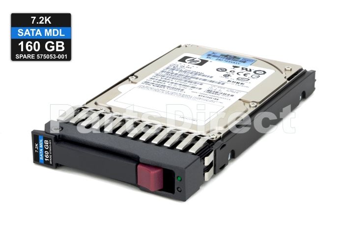 530888-B21 HP 160 ГБ 3G (3 Гбит/с) с возможностью горячей замены Serial ATA (SATA) 7.2K 2.5" (SFF) Midline (MDL) жесткий диск