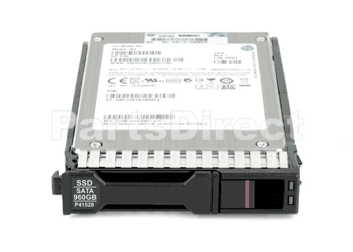 P41528-001 HP G10+/G11/G12 960 ГБ 6G (6 Гбит/с) Serial ATA SATA Basic Carrier BC Mixed Use MU DS Solid State Drive с цифровой подписью SSD