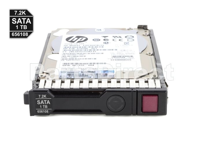 655710-B21 HP 1 ТБ 6G (6 Гбит/с) Serial ATA SATA SmartDrive 2,5" SFF 7.2K Midline MDL жесткий диск