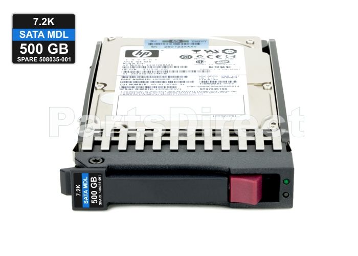 507750-B21 HP 500 ГБ 3G (3 Гбит/с) с возможностью горячей замены Serial ATA (SATA) 7.2K 2.5" (SFF) Midline (MDL) жесткий диск