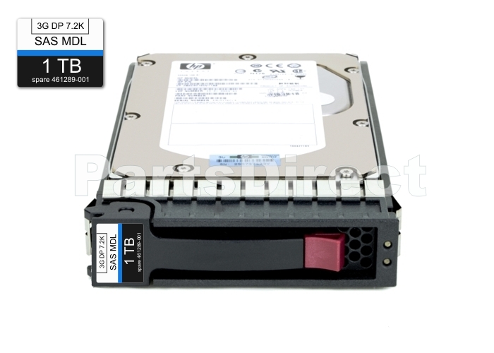 MB1000FCWDE HP 1-TB 3G 7.2K 3.5 DP SAS