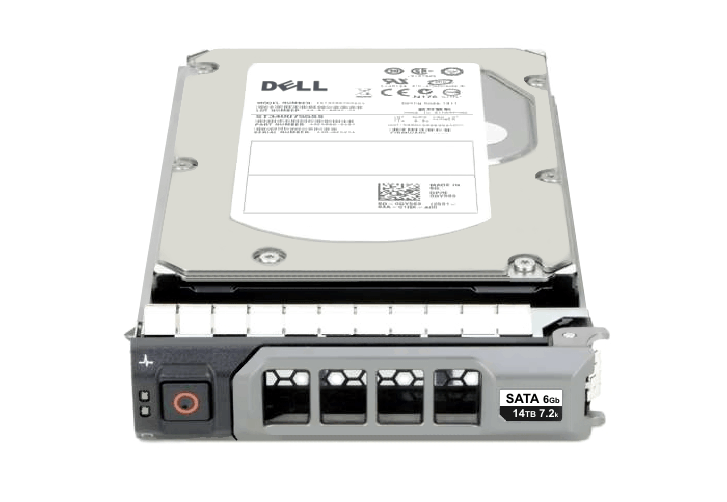 400-AXZG Dell, 14 ТБ, 6G, 7,2 КБ, 3,5 SATA с F238F