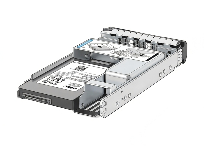 FJNRP Dell 1,92-ТБ 3,5-дюймовый MLC SAS RI SSD с F238F