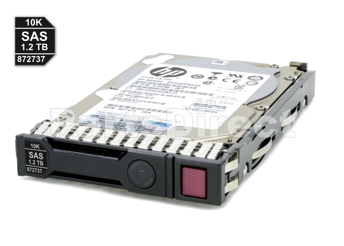 872737-001 Жесткий диск HP 1,2 ТБ 12G (12 Гбит/с) SAS SmartDrive 2,5" SFF 10K Enterprise ENT
