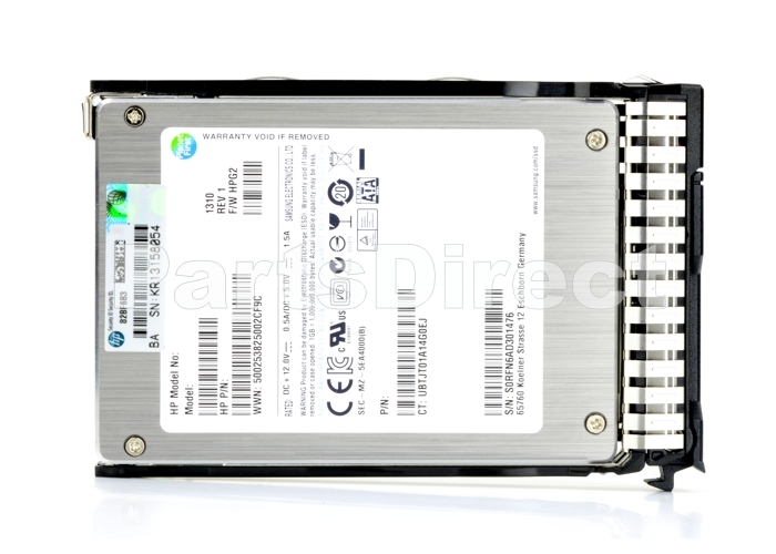 MK0200GCTYV Твердотельный накопитель HP G8 G9, 200 ГБ, 2,5 SATA, 6G ME EM