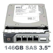 HY939 Dell 146 ГБ 15K 3,5-дюймовый SAS-накопитель с F238F