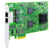 394795-B21 Многофункциональный гигабитный серверный адаптер HP NC380T PCI-E с двумя портами