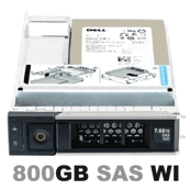 Твердотельный накопитель Dell G14-G17 400-BESW, 800 ГБ, 3,5 SAS, 12 ГБ, WI, с X7K8W