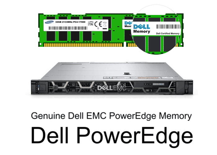 Модуль памяти U733C Dell R200 1 ГБ PC2-5300E DDR2 UDIMM Single Rank (1x1 ГБ)