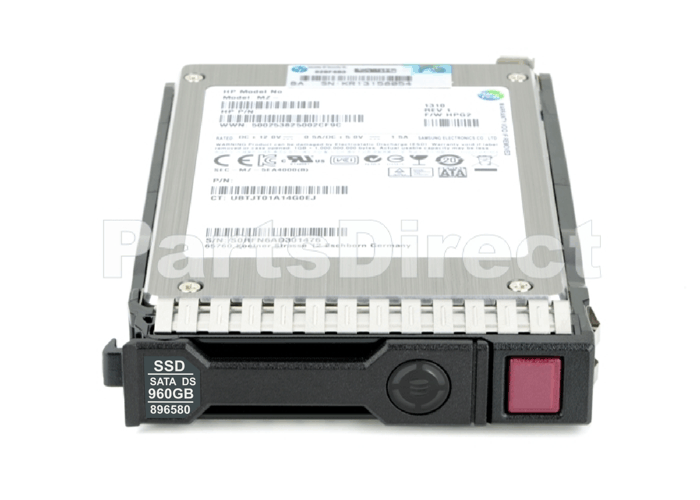 869384-S21 Твердотельный накопитель HP G8-G10, 960 ГБ, 2,5 SATA, 6 ГБ, RI SC DS