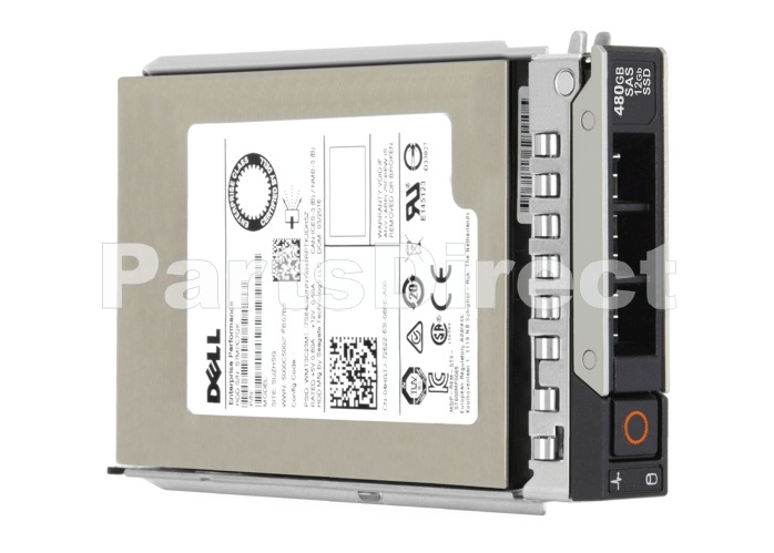 Твердотельный накопитель Dell G14-G17 400-BCQG, 480 ГБ, 12 ГБ, 2,5 SAS MU, с DXD9H