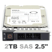 W2FJD Dell G14-G17 2 ТБ 12G 7.2K 2.5 SED SAS с DXD9H