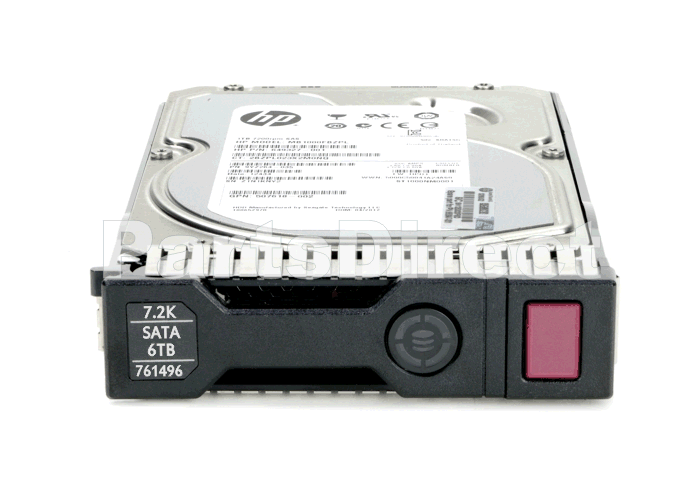 761496-001 HP 6 ТБ 6G (6 Гбит/с) с возможностью горячей замены Serial ATA SATA SmartDrive 3,5" LFF 7.2K Midline MDL жесткий диск