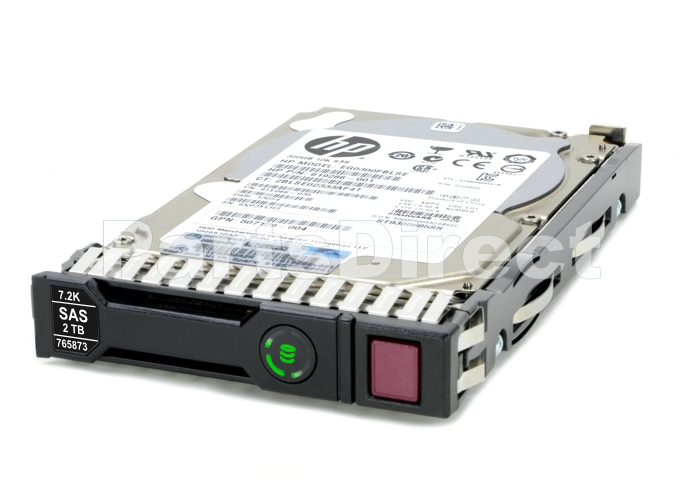 765873-001 Жесткий диск HP 2 ТБ 12G (12 Гбит/с) SAS SmartDrive 2,5" SFF 512e 7.2K Midline MDL