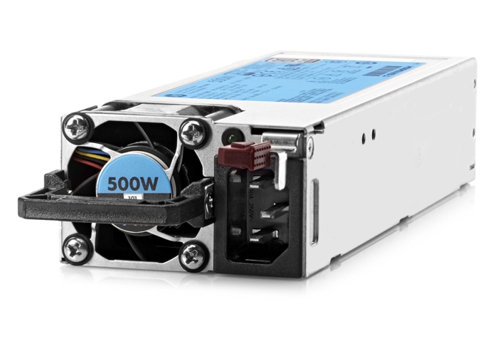 865408-B21 Комплект блока питания HP DL20 G10 500 Вт Flex Slot Platinum с функцией горячей замены и низким содержанием галогенов